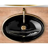 REA Bath umivalnik za pult Meryl Črna / Zlati sijaj | Shoptok.si
