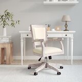 Maison Chic Vrtljiv pisarniški stol - računalniški stol laneno platno, (21784432) | Shoptok.si