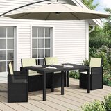  Jastučići za sjedenje i leđa 4 pcs Krem 47 x 45 x 2 cm | shoptok.hr