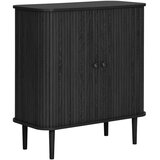 House Nordic Crna komoda od masivnog bora 80x87x40 cm Nikko – | shoptok.hr