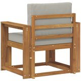  Zunanji kavč Masivno akacijevo les in poliester, (5000270371) | Shoptok.si