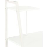  Radni stol s policama bijeli 102 x 50 x 117 cm | Eponuda.ba