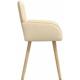  Trpezarijske stolice 4 pcs Tkanina Krem 56,5 x 50 x 87,5 cm | shoptok.hr
