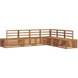  Set vanjskih sofa 6 Komad Prirodna Čvrsto drvo akacije | shoptok.hr