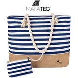 Malatec torba za plažu i piknik 22 l, mornarske pruge | shoptok.hr