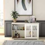  Komoda, kuhinjska ormarić, ormar s kliznim vratima, kremasto bijela, dim. 106,5 x 33 x 62,5 cm | shoptok.hr