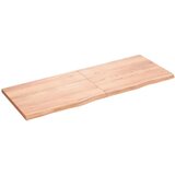  Zidna polica svjetlosmeđa 160x60x(2-4) cm obrađena hrastovina | shoptok.hr