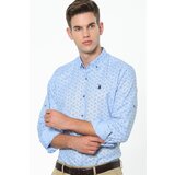 Dewberry G686 MEN'S SHIRT-BLUE Cene