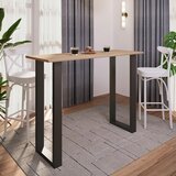 Mömax Barska Miza Xona, Barva Hrasta, Črna, 140x50cm | Shoptok.si