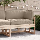  Set jastučića za palete 3 pcs Sivo-smeđa Oxford tkanina | shoptok.hr