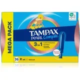 Pearl Compak Regular tamponi z aplikatorjem 36 kos