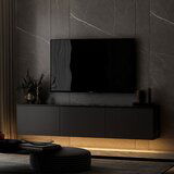 Kalune Design Antracitno siva TV komoda 160x35 cm Neon – | shoptok.hr