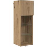 TV stenske enote z LED lučmi 4 pcs Umetni hrast Konstruiran les, (5000112723) | Shoptok.si
