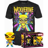 Funko Set figure POP & Tee Marvel Wolverine Black Light size S | shoptok.hr