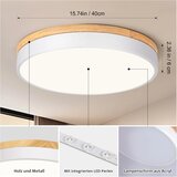VIKAEY 40 cm LED stropna svetilka - 36 W | Shoptok.si
