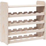  Stalak za vino s gornjom pločom 67,5x25x60 cm masivna borovina | shoptok.hr