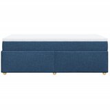  Krevet s oprugama i madracem plavi 80x200 cm od tkanine | shoptok.hr