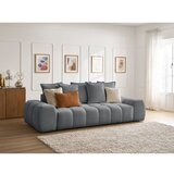 Bobochic Paris Temno siva sedežna garnitura iz šenilje 278 cm Everest – | Shoptok.si