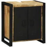 Ormarić za umivaonik Smeđa 55 x 35 x 60 cm Čvrsto drvo manga | shoptok.hr