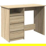 Maison Chic Pisalna miza - Računalniška miza sonoma hrast 102x50x75 cm inženirski les, (21785282) | Shoptok.si