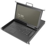 Digitus DS-72220-6GE rack console 43.2 cm (17) 1920 x 1080 pixels Black 1U Cijene