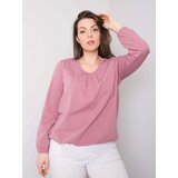 BASIC Feel Good Blouse-RV-BZ-6332.53P-dark pink | Shoptok.si