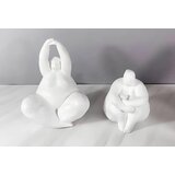 Aberto Design set dekoprativnih figura CY0399, bela, 2 komada Cene