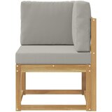  Set vanjskih sofa Bijela i svjetlosiva 51 x 54 x 73 cm | shoptok.hr