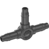 Micro-Drip-System T-komad 4,6 mm (3/16&quot,) - Sadržaj: 10 komada micro-drip sustav T-spoj 4,6 mm (3/16'') 13211-20