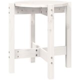  Stolić za kavu bijeli Ø 42,5x45 cm od masivne borovine | shoptok.hr