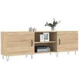 TV ormarić boja hrasta 150x30x50 cm od konstruiranog drva | Eponuda.com