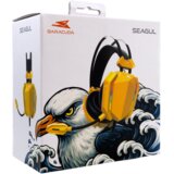 Baracuda Seagul BGH-041 gaming slušalice s mikrofonom, žute | shoptok.hr