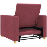 SOFA na razvlačenje Singl boja crnog vina 90 x 165 x 87 cm | shoptok.hr