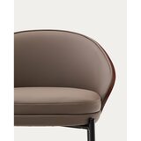 Kave Home Smeđa barska stolica (visine sjedala 77 cm) Eamy – | shoptok.hr