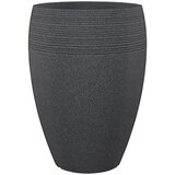 Scheurich okrugla posuda za biljke Lineo High (Vanjska dimenzija (ø x V): 47 x 65 cm, Plastika, Crne boje) Cijene