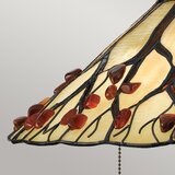  Quoizel QZ-WHISPERING-TL-VB - Stona lampa Tiffany WHISPERING 2xE27/60W/230V | Eponuda.com