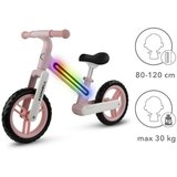 Kidwell Suno dječji bicikl bez pedala s led rasvjetom, pink | shoptok.hr