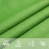 vidaXL Jedro za zaštitu od sunca 160 g/m² svjetlozeleno 4x5x6,8 m HDPE | shoptok.hr