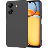 Techsuit Silikonska Mekana futrola TPU za Xiaomi Redmi 13C 4G/Poco C65 - Crna | shoptok.hr