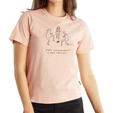 DEDICATED T-shirt Mysen A Man´s Feelings Pink