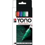 akrilni markerji, YONO, 0,5 - 1,5 mm, set 6 kom., (21656153)