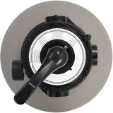  Pješčani filtar za bazen s ventilom s 4 položaja sivi 350 mm | Eponuda.com