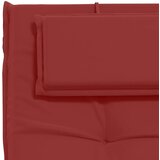  Jastučić za ležaljku GEMERT 100% poliester Vinska crvena - boja crnog vina 190 x 60 x 9 cm Poliester | shoptok.hr