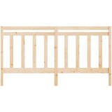  Posteljno vzglavje 206x4x100 cm trdna borovina, (20646242) | Shoptok.si