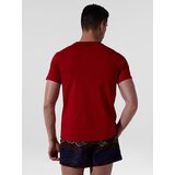 Karl Lagerfeld Majica temno modra / bordo | Shoptok.si