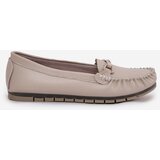 S. BARSKI Flat Leather Moccasins With Decoration S.Barski | Shoptok.si