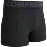  Bokserice Compressport Seamless Boxer Black/Grey - XL | shoptok.hr