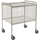 Kongamek Mrežast voziček, s pokrovom, bele barve | Shoptok.si