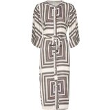 Kaffe Obleka 'BPkaline' pesek / rjava / siva / črna | Shoptok.si