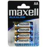 Maxell aA baterije LR6, 4 kos, alkalna | Shoptok.si